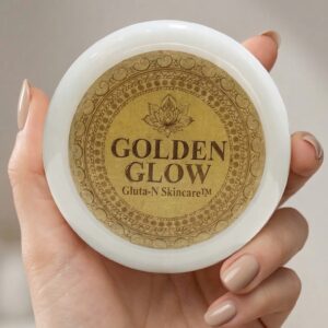 golden glow whitening cream by gluta n skincare